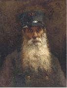 Hubert Vos Portrait of a Chelsea Pensioner Spain oil painting artist
